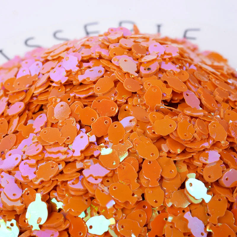 Наполнитель для филе рыбы 5*8 мм прозрачная эпоксидная блестка ногтей украшения