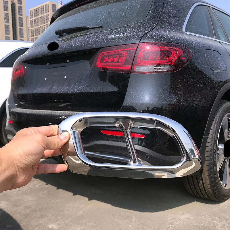 Автомобильный глушитель выхлопной трубы горла для Mercedes Benz gle w167 2020 модификация