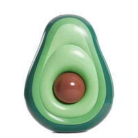 inflatable avocado pool float with ball floaty lounge raft for summer beach swimming nin668