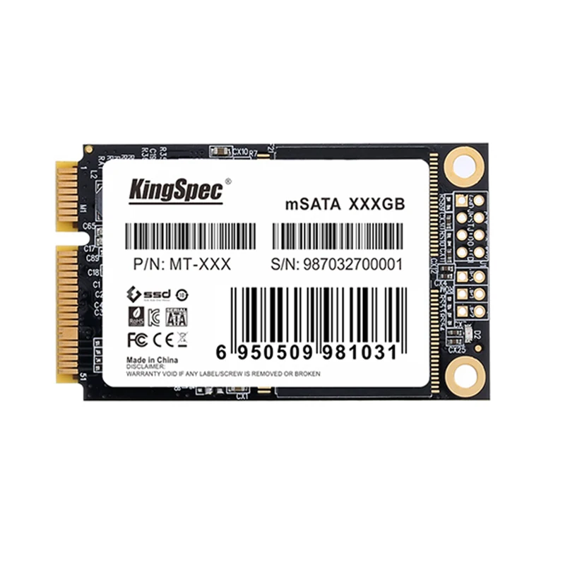 KingSpec высокоскоростной mSATA 128 ГБ 256 ГБ 512 ГБ ТБ HDD для компьютера Внутренний твердотельный жесткий диск для ноутбука SSD диск mSATA от AliExpress WW