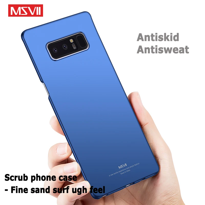 Чехол MSVII для Samsung Galaxy Note 8 тонкий чехол Жесткий из поликарбоната Note8 чехлы 6 3 дюйма
