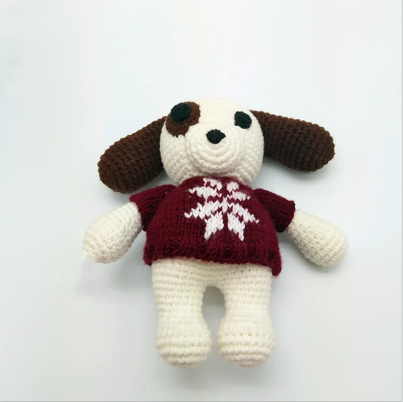 Домашние животные Собаки ручной работы детские мягкие плюшевые игрушка кукла