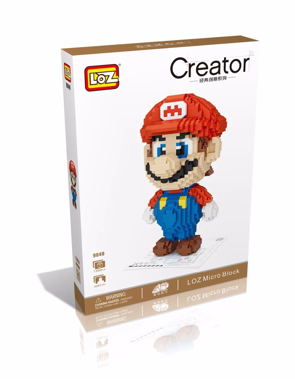 Миниатюрные фигурки LOZ Hero из серии сделай сам конструктор стразов экшн модель