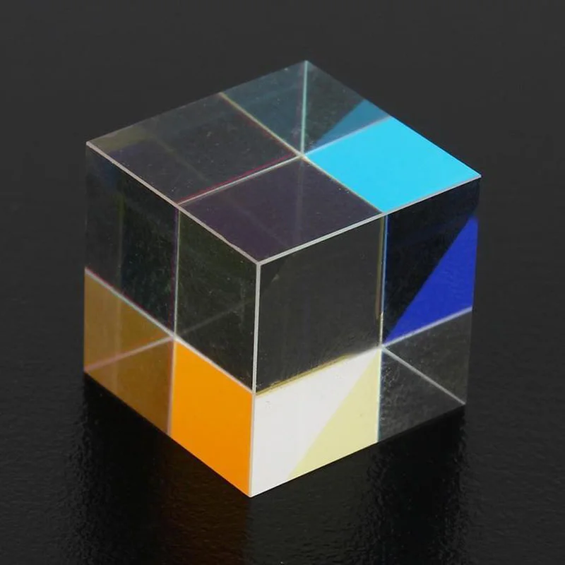 Детские игрушки Science Prism лазерный пучок кубическая призма диод для оптических