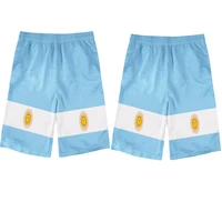 argentina male youth custom name number arg country gyms beach shorts flag spanish argentine nation print photo shorts