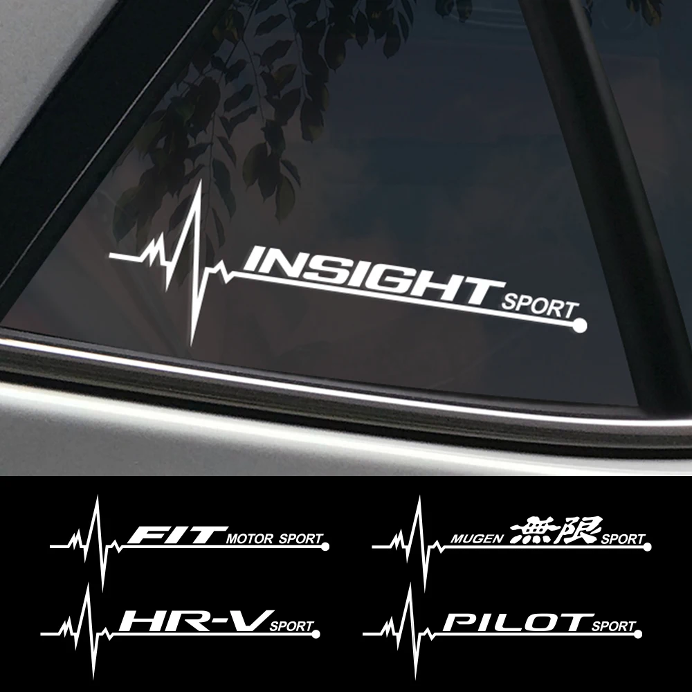 Для Honda Fit Odyssey City Mugen Pilot HR-V CR-V Jazz Legend RR Si VTi автомобильные аксессуары 2 шт.