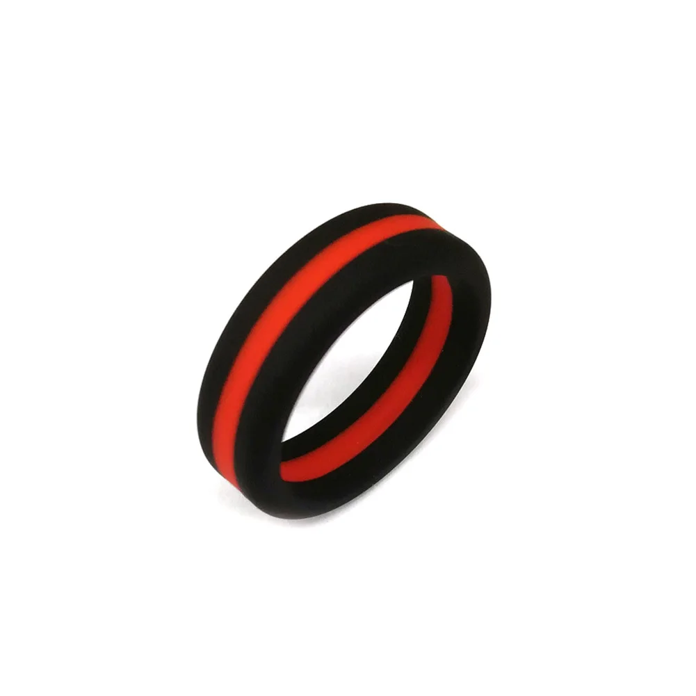 Новое поступление 8 мм ширина Силиконовое кольцо Свадебные помолвки Ювелирные