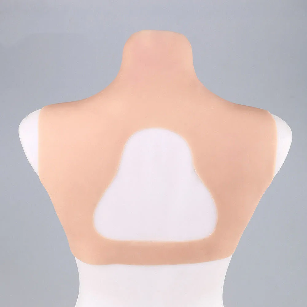 Chic E Cup Halfbody Silicone Breast Forms Clothes TG CD Artificial Boobs Enhancer Lingerie 2000g Color Beige Top Selling Product