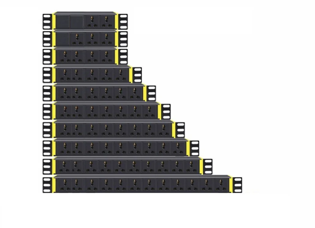 Универсальный адаптер для путешествий Pdu специальный блок питания 2/3/4/5/7/9/10 Ac Eu Uk Us