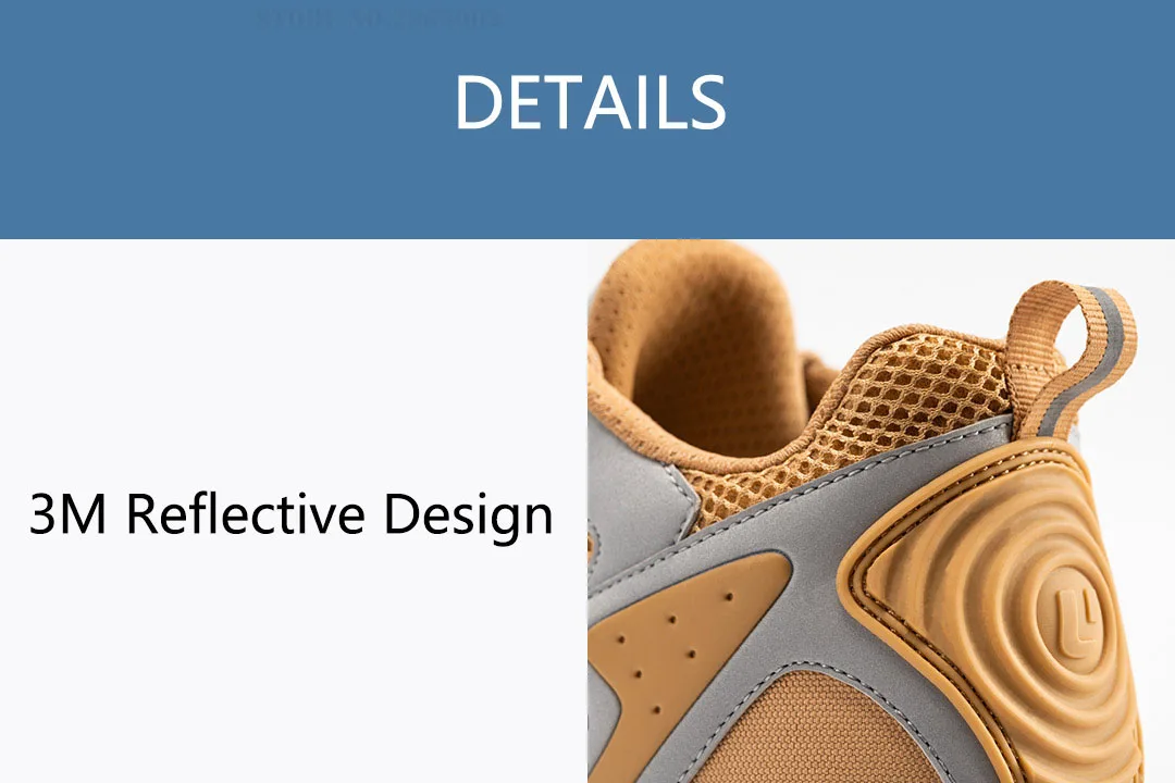 Xiaomi ULEEMARK Sneaker Shoes Fashion Hiking shoes Casual Men Outdoor Walking Shoes Non-slip Outsole Mesh Breathable Sport Shoes
