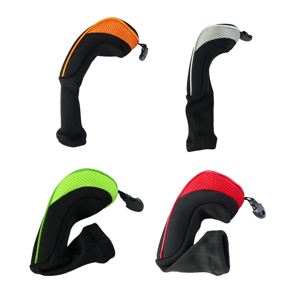 Набор из 4 сетчатых гибридных головных уборов для гольфа деревянная крышка с