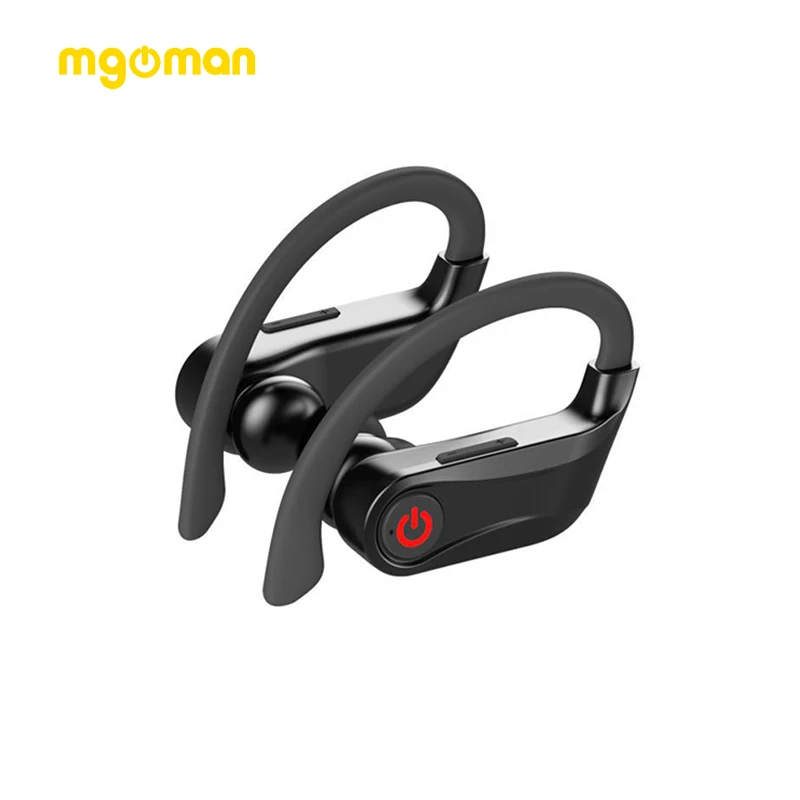 Беспроводные наушники Mgoman Q62 HBQ Bluetooth 5 0 спортивные водонепроницаемые с крючком