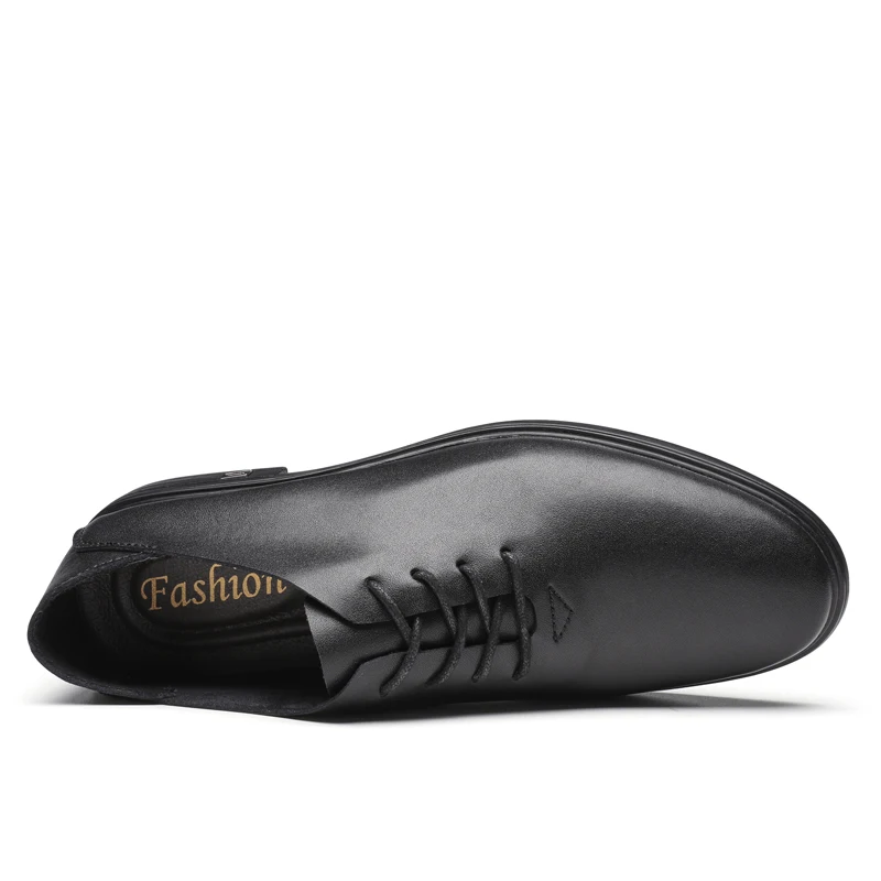 Мужские кожаные туфли черная обувь для отдыха лето-осень 2020 мужские оксфорды