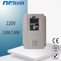 0 75kw 5 5kw vfd convert 220v single phase input to 220v three phase output vfd variable frequency drive inverter