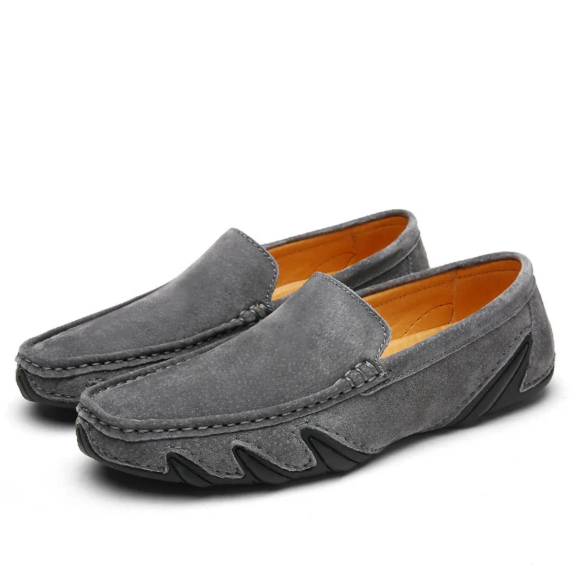Mocassin Homme из свиной кожи Повседневные мужские мокасины Мужская обувь натуральной |