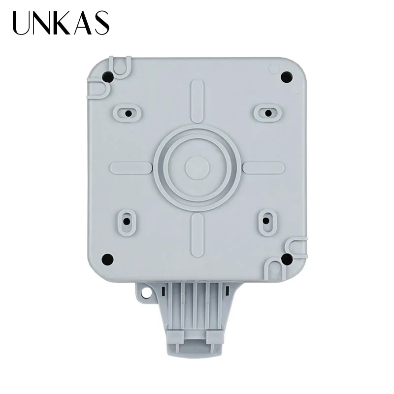 UNKAS Европейская стандартная электрическая розетка с заземлением переменного