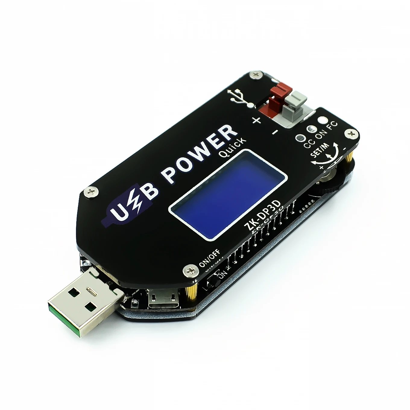 DP3D CNC USB TYEPE C DC преобразователь CC CV 1 30V 2A 15 Вт модуль питания регулируемый