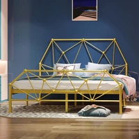 iron bed frame 135%c3%97200cm nordic modern simple living room single double adult teenage children iron twin bed frame stable frame