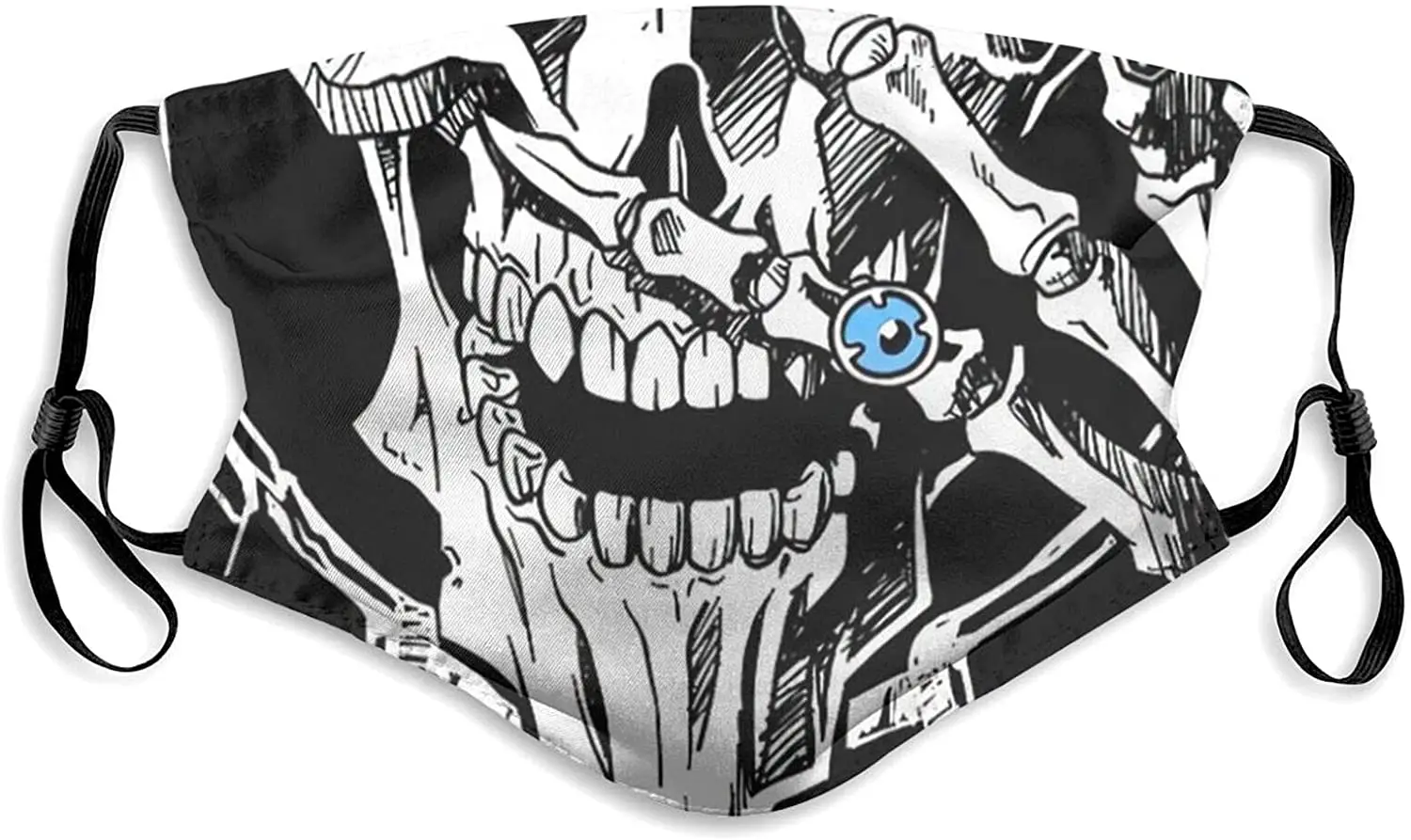 

Mask Overlord Dungeon Master Adult Washable and Adjustable Mask with 2 Filters
