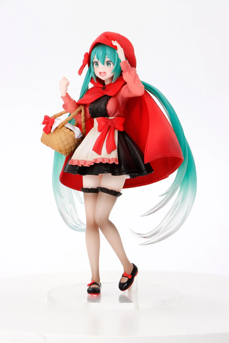 Pre-sale Anime Toy Hatsune VOCALOID Little Red Riding Hood Figure Boxed Miku Ornament Kawaii Gift | Игрушки и хобби