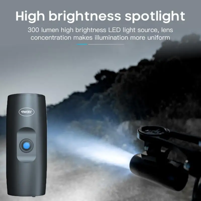 

Фара велосипедсветильник с зарядкой от USB, 5 режимов работы, 300 лм