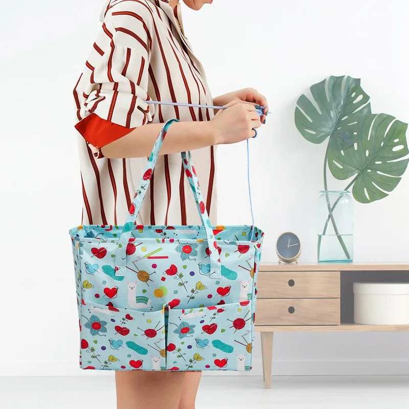 

Knitting Yarn Storage Bag Crochet Needle Sewing Supplies Storage Bag Household Yarn Storage Bag Crochet Yarn Storage Bag