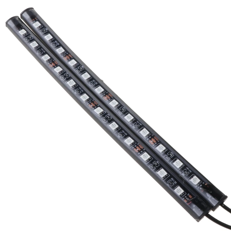 

New White 2X12 LED Car Interior Footwell Floor Decor Atmosphere Light Neon Strip