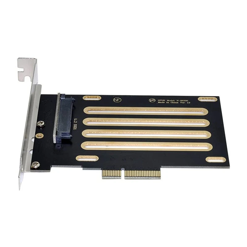 

PCIE 3.0 X4 to U.2 U2 Kit SFF8639 Host Adapter for Motherboard 750 2.5inch NVMe PCIe SFF-8639 SSD Riser Card
