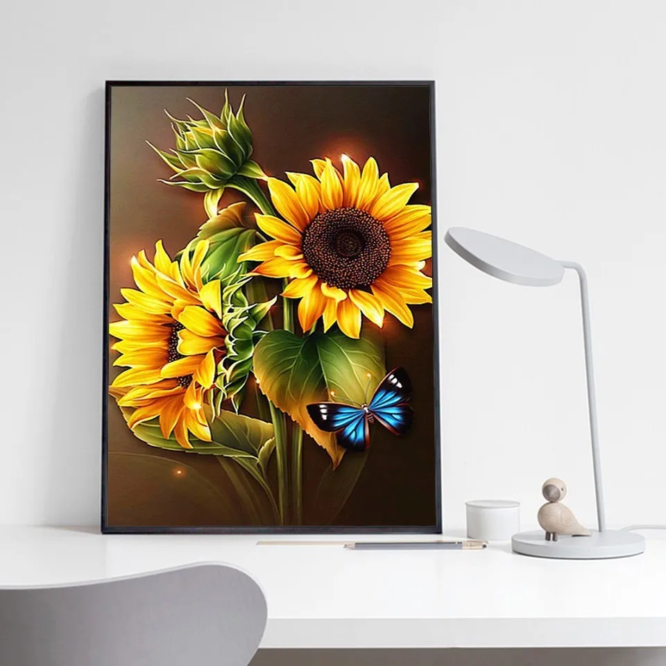 Набор для алмазной вышивки подсолнухи 2020|Алмазная мозаика и вышивка| |