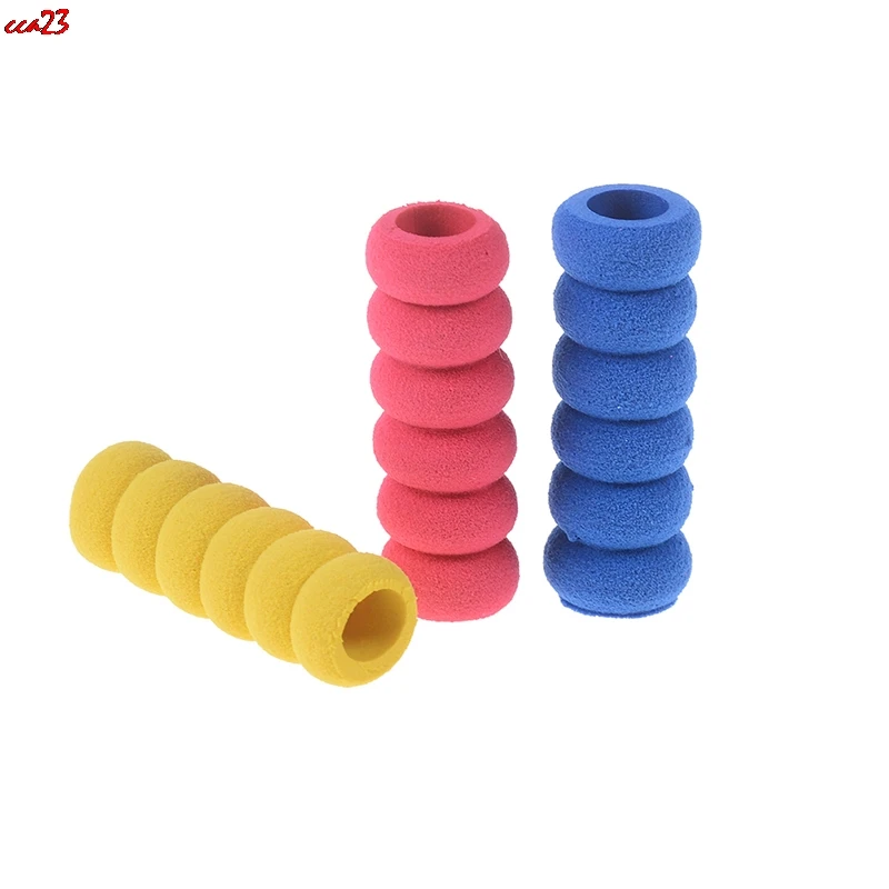 

10 Pcs Soft anti-slip pen sleeve EVA Pen cover for Pencil pen diamond painting tools drill pen grip Children use random color