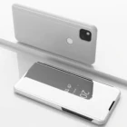 Флип-чехол для Google Pixel 4a зеркальная поверхность подставка поддержка беспроводной зарядки противоударный чехол для Google Pixel 3A XL 3A