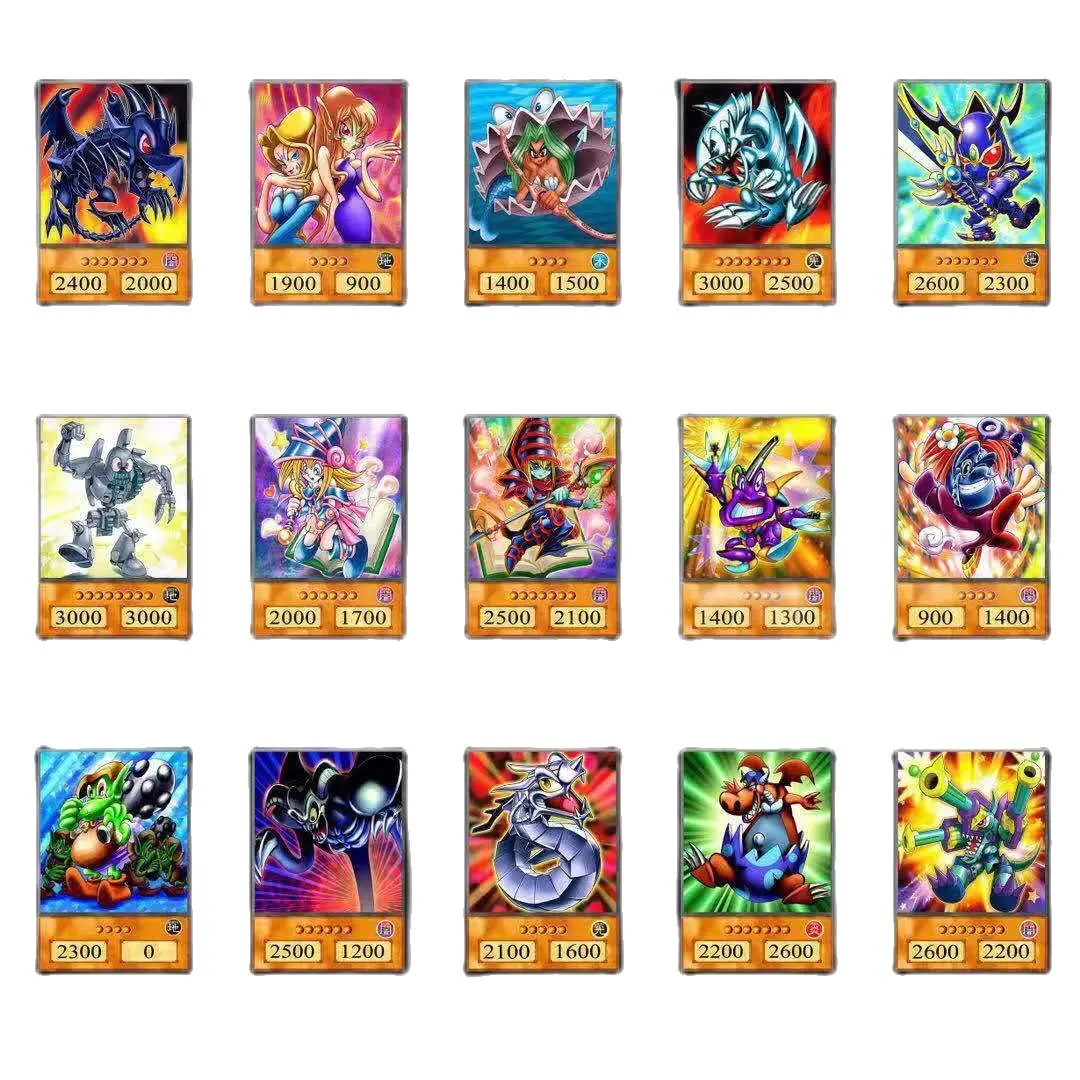 

59PCS Yu-Gi-Oh DIY Special Production Anime Type Card Children's Collection Gift Card