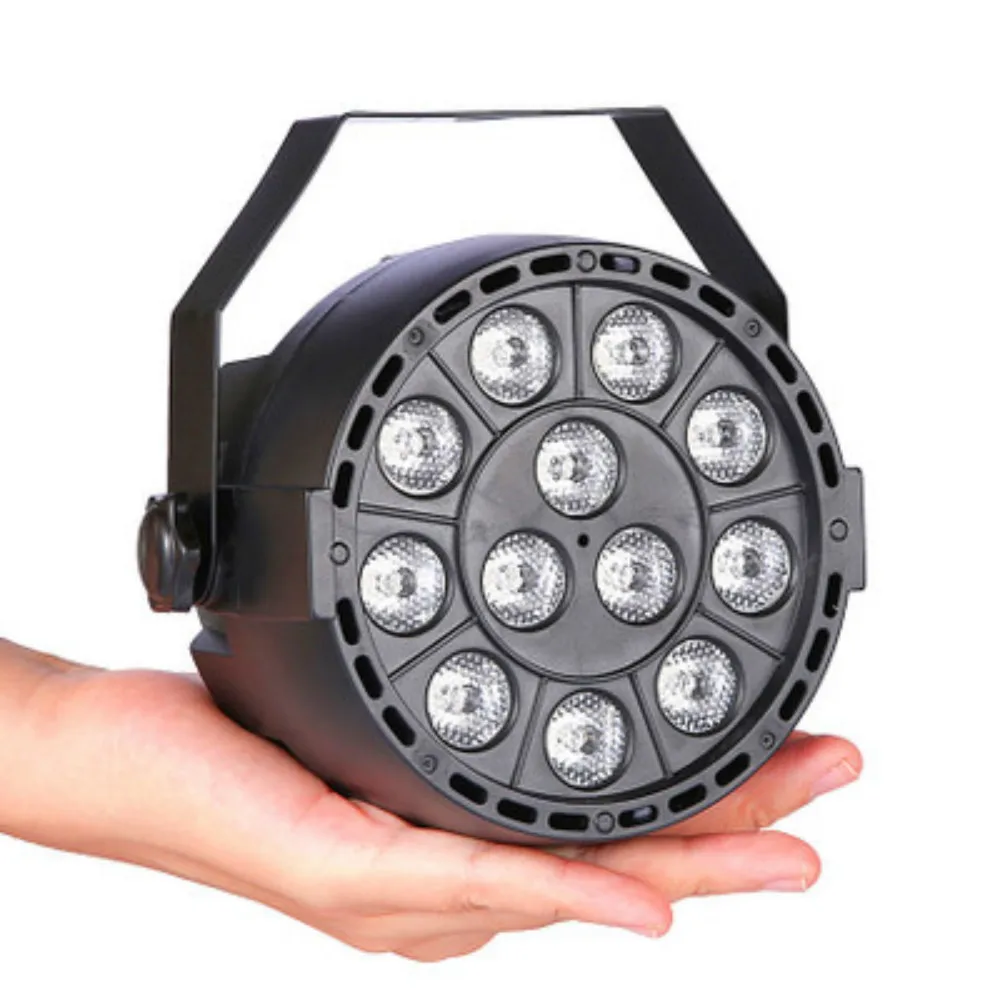 Горячий Par Светильник 12x3 Вт светодиодный RGB 3в1 сценический светильник ing effect DMX 512