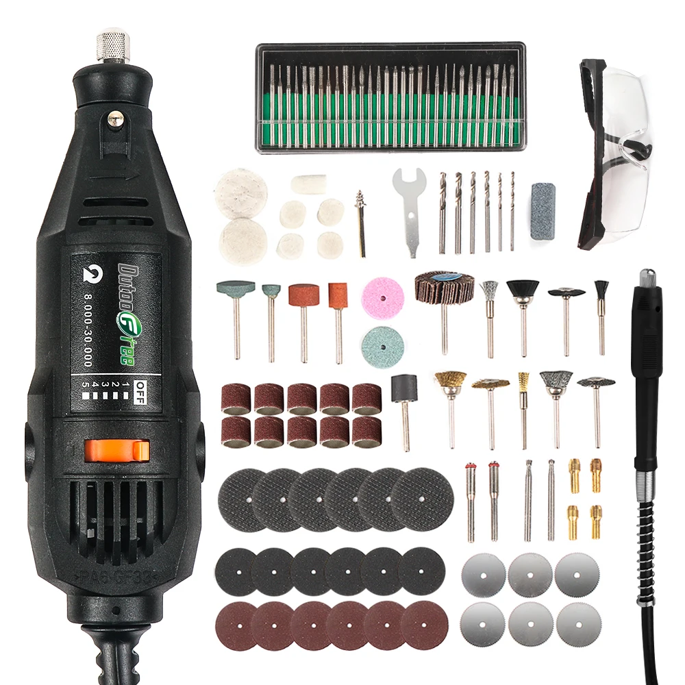 Набор насадок для дрели Dremel Style MultiPro аксессуары резьбы по дереву мягкий вал 75 шт.