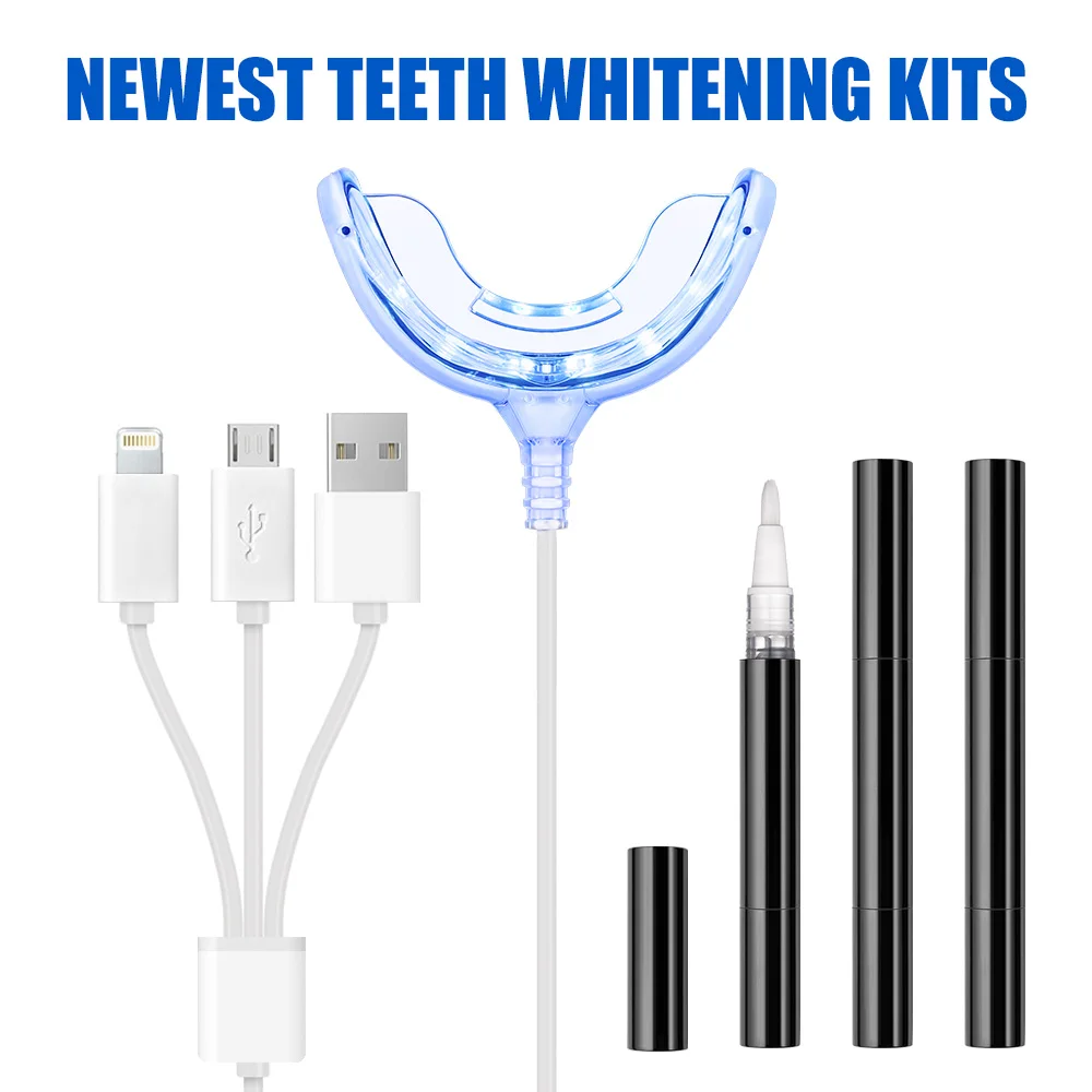 Набор для отбеливания зубов белый светильник 3 шт. 2 мл|Отбеливание зубов| |