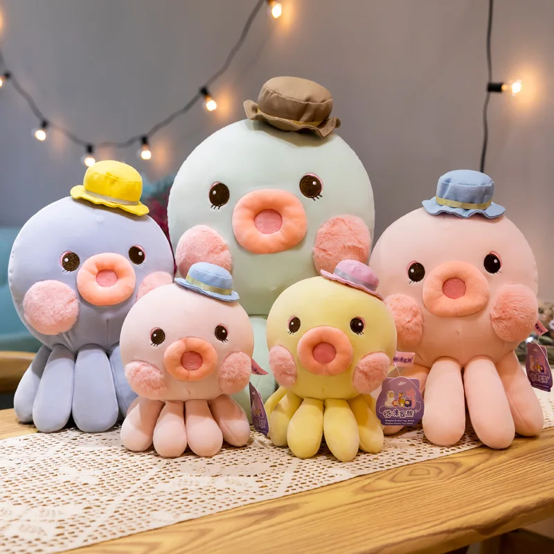 

Моделирование Kawaii Осьминог Мягкие плюшевые игрушки милые животные куклы морские игрушки для животных для детей Друзья детские подарки на д...