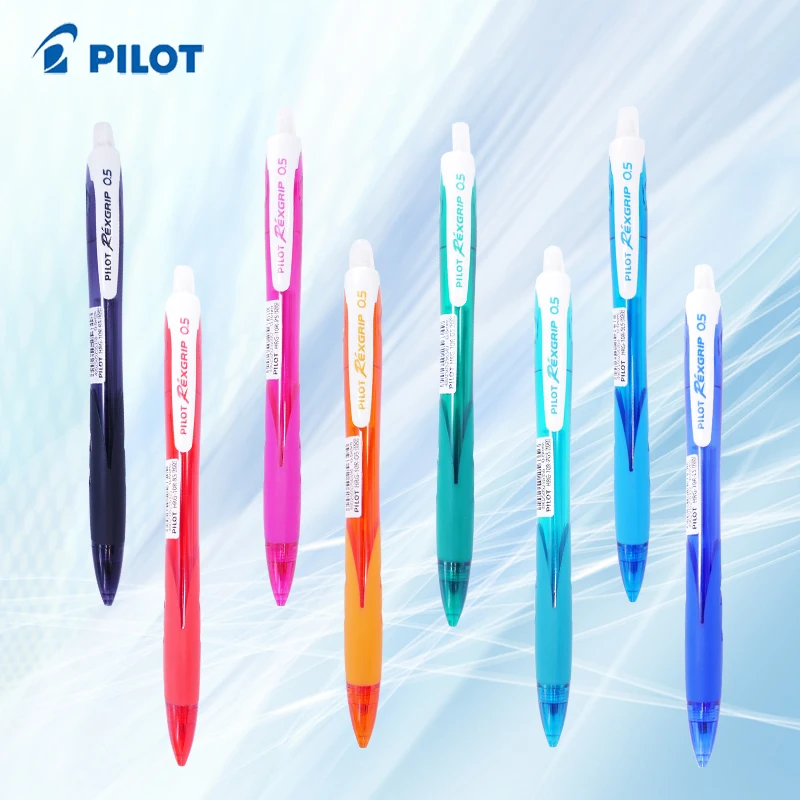 Hrg-10r Activity Pencil Retractable Tip Soft Plastic Pen Grip  School Stationery Supplies