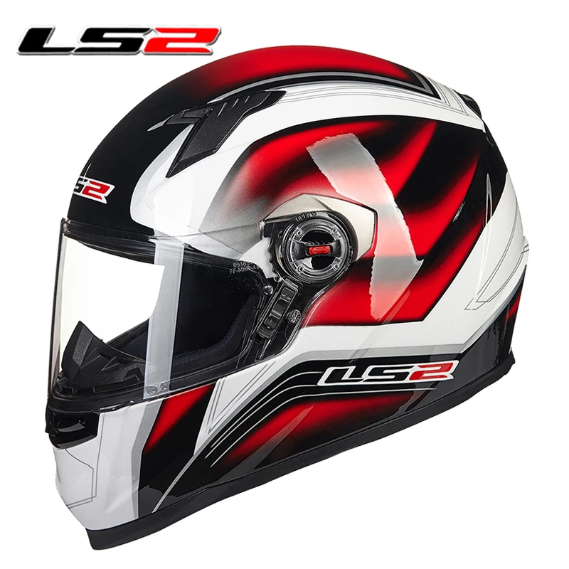 LS2 FF358 Полнолицевой мотоциклетный шлем Casco Moto Man ls2 со съемной и моющейся