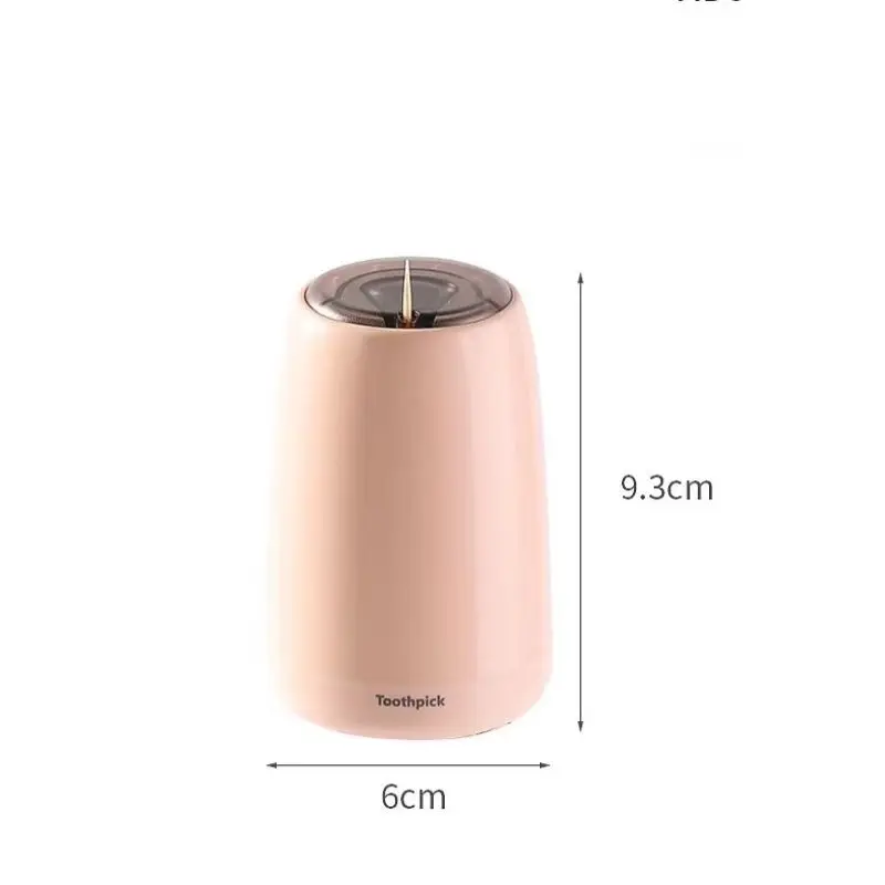 

Creative High-Grade Automatic Pop-Up Toothpick Box Portable Practical Durable Living Room Dining Room Toothpick Storage Box