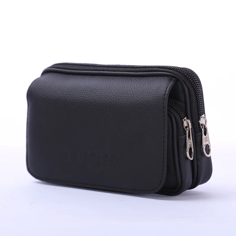 BYCOBECY, модный, из коровьей кожи, многофункциональный, для улицы, Porta Tarjetas Heuptas Heren, креативный кошелек, для телефона, для монет, карт, поясная сумка