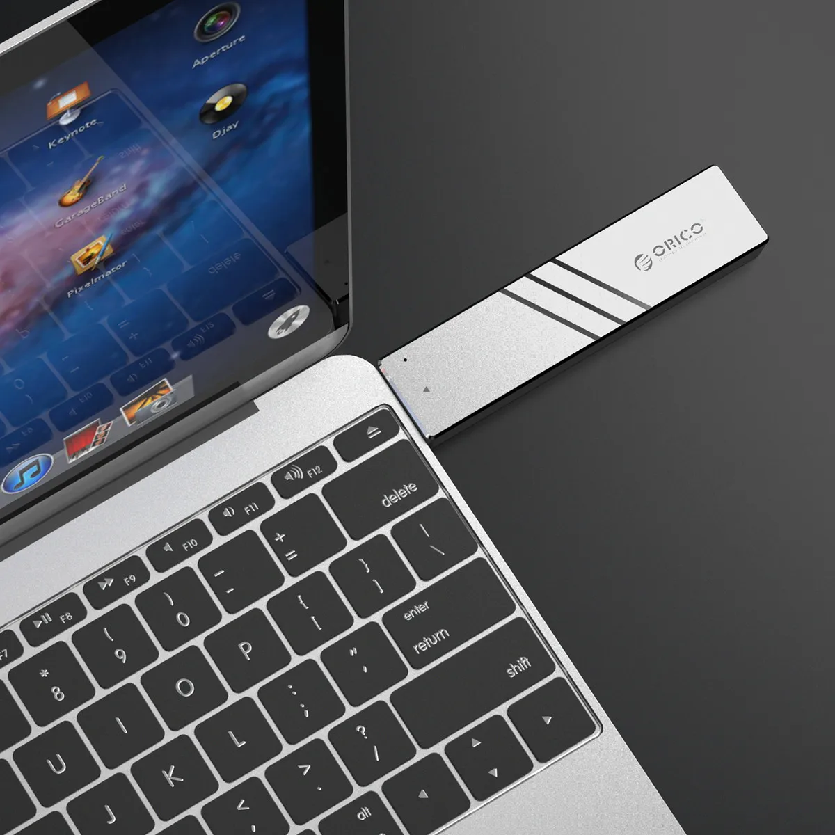 Чехол ORICO 10 Гбит/с M2 NVMe SSD с выдвижным интерфейсом type C USB3.1 UASP M.2 USB NVME корпус алюминиевый жесткий диск коробка