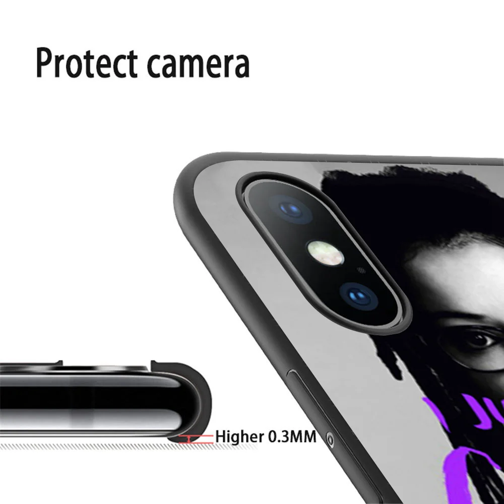 Один из добрых черных телефонных чехлов для iPhone 11 Pro Max XR XS 5S 6S 7 8 Plus мягкий чехол