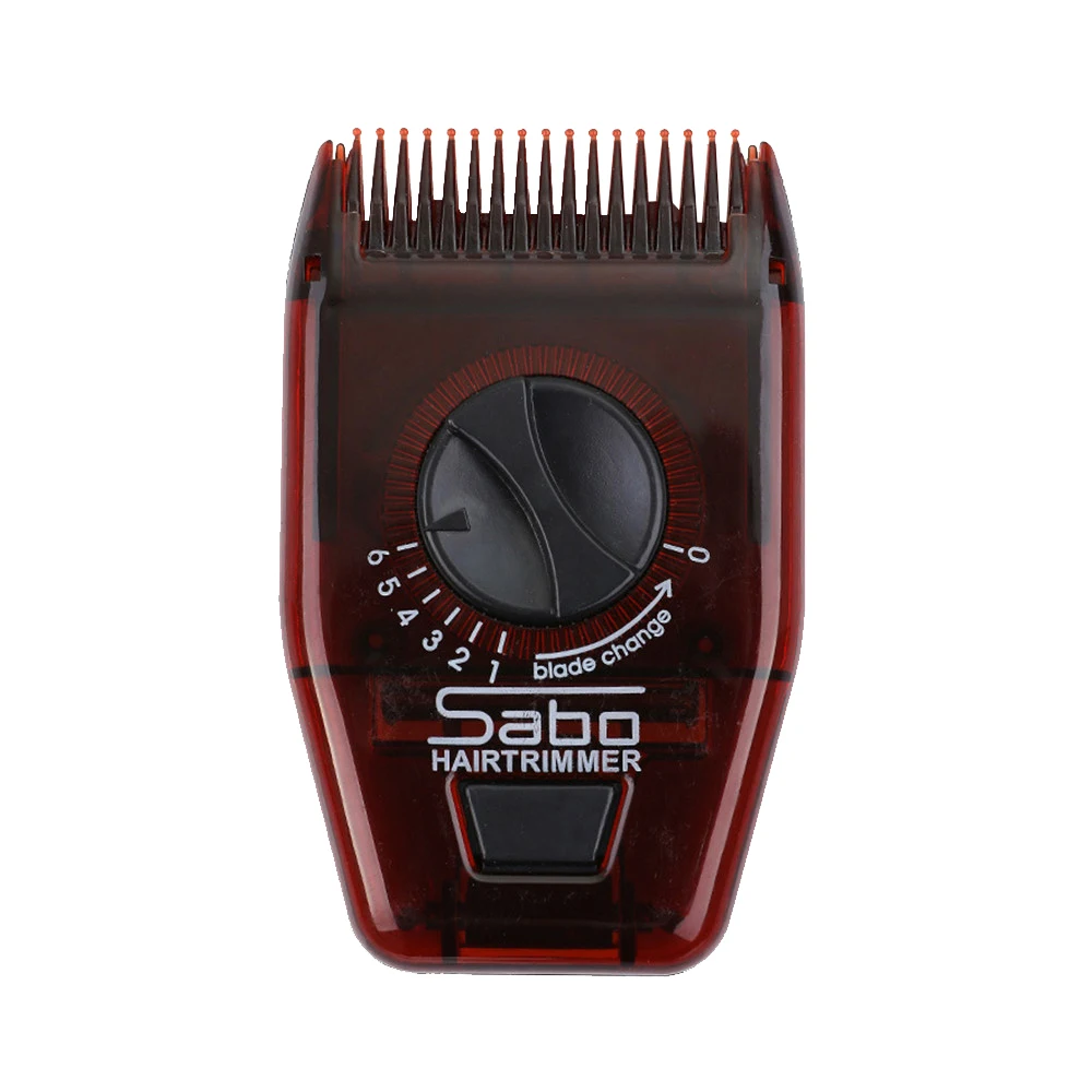 Мини Парикмахерская Расческа Щетка для волос Бритва расчески Резка истончение