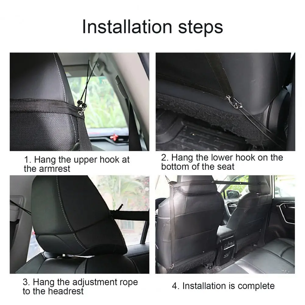 

Isolation Net Portable Anti-scratch Net Pet Safety Isolation Network for Car
