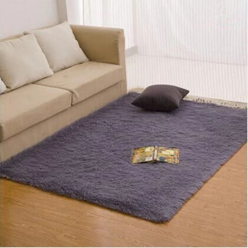 

1pc Multi Color Bathroom Carpet Mat Pad Living Room Doorway Large Solid Soft Suede Bath Mat Floor Rug Anti-slip Mat Rug w
