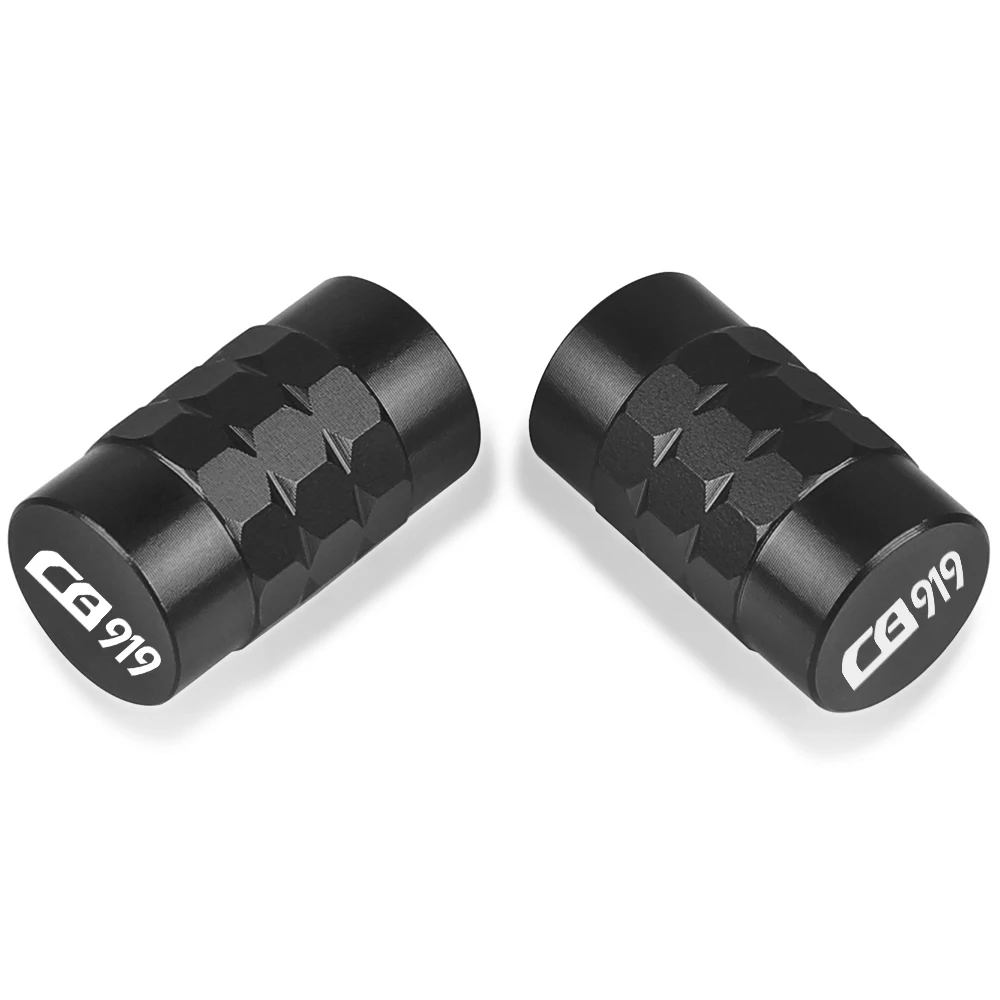 

with Logo "CB919" For HONDA CB919 Moto Accessorie Wheel Tire Valve stem caps Cover Air Aluminum Alloy Valve Caps Stem Cover