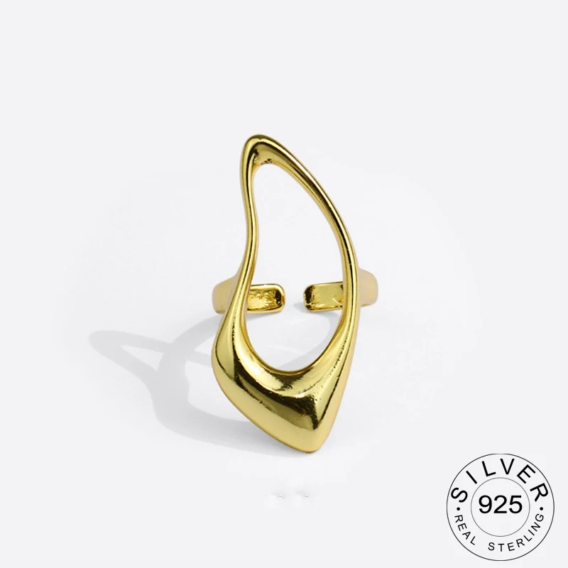 

Кольцо женское из серебра 925 пробы, регулируемое, винтажное