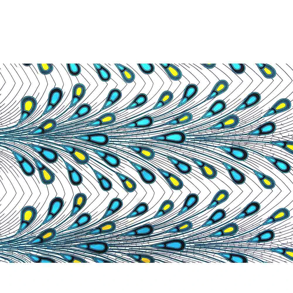 Африканский Традиционный национальный костюм хлопок батик двусторонняя печать