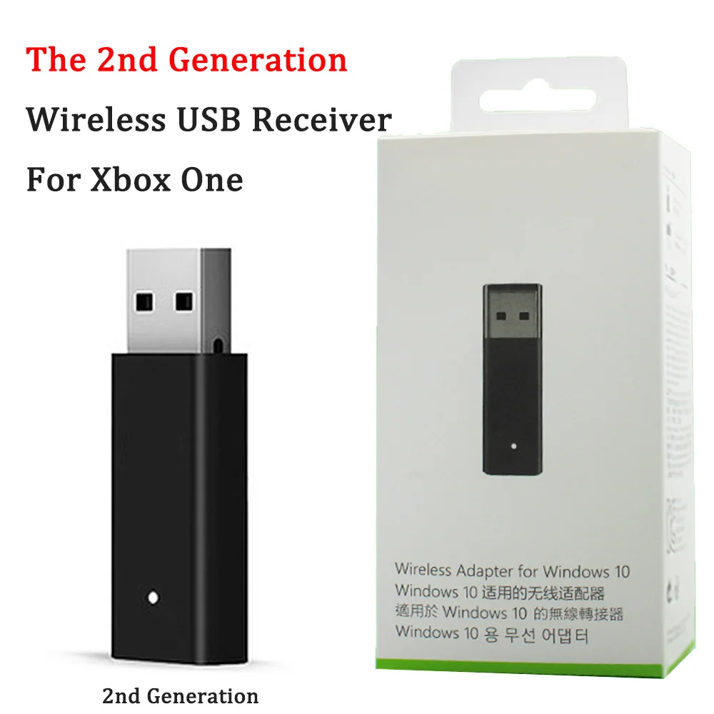 Портативный USB адаптер беспроводной приемник для контроллера XBOX ONE аксессуары ПК