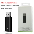 Портативный USB-адаптер, беспроводной приемник для контроллера XBOX ONE, аксессуары для ПК, беспроводной USB-приемник Win10, 1-го и 2-го поколения